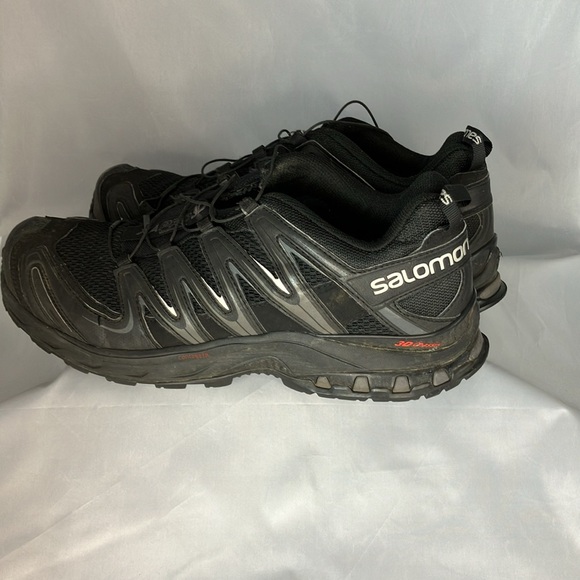 Salomon XA pro black men’s size 12 shoes - Picture 2 of 8
